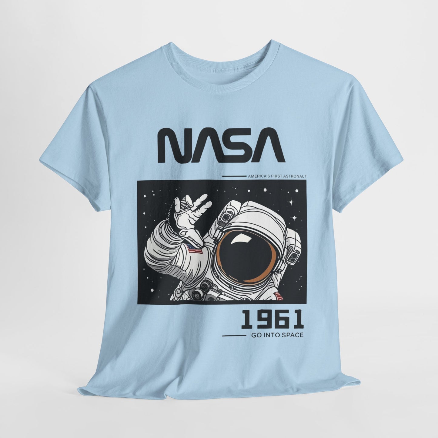 NASA-Themed T-Shirt | Astronaut Space Exploration Tee for Galaxy Lovers