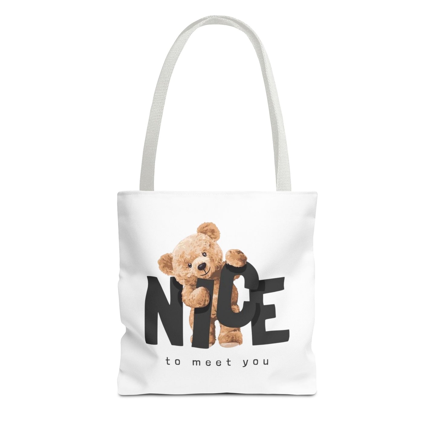 Teddy Bear Tote Bag - Cuddle Up Design