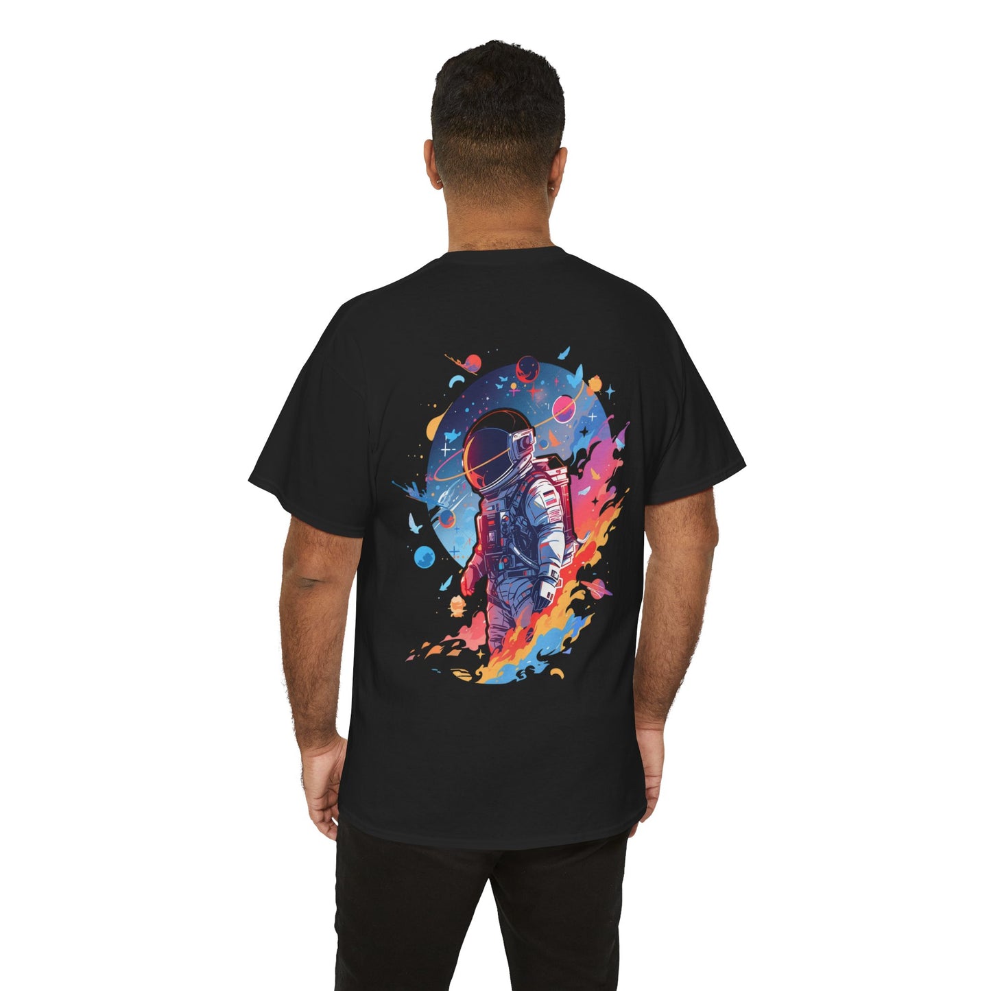 NASA-Themed T-Shirt | Astronaut Space Exploration Tee for Galaxy Lovers