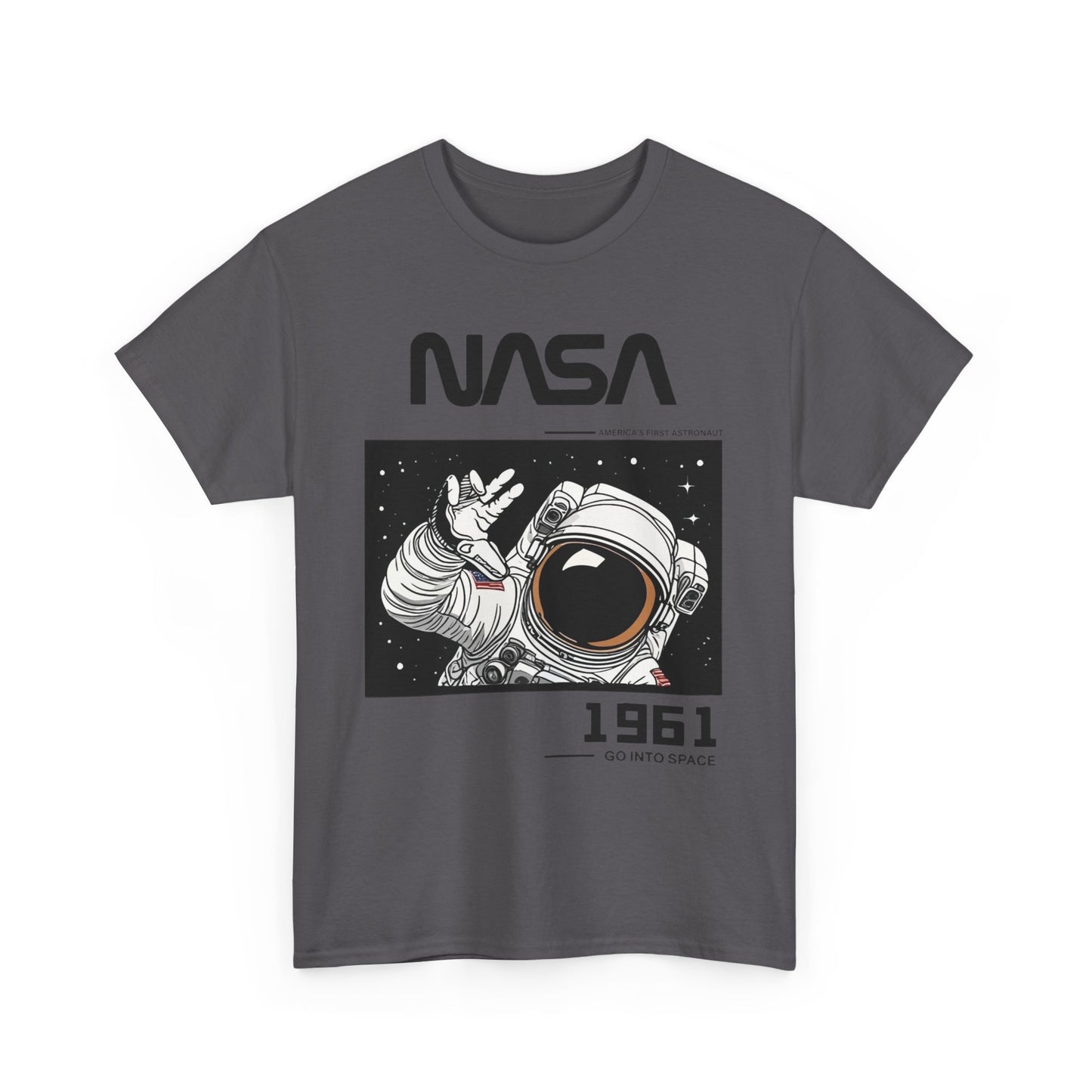 NASA-Themed T-Shirt | Astronaut Space Exploration Tee for Galaxy Lovers