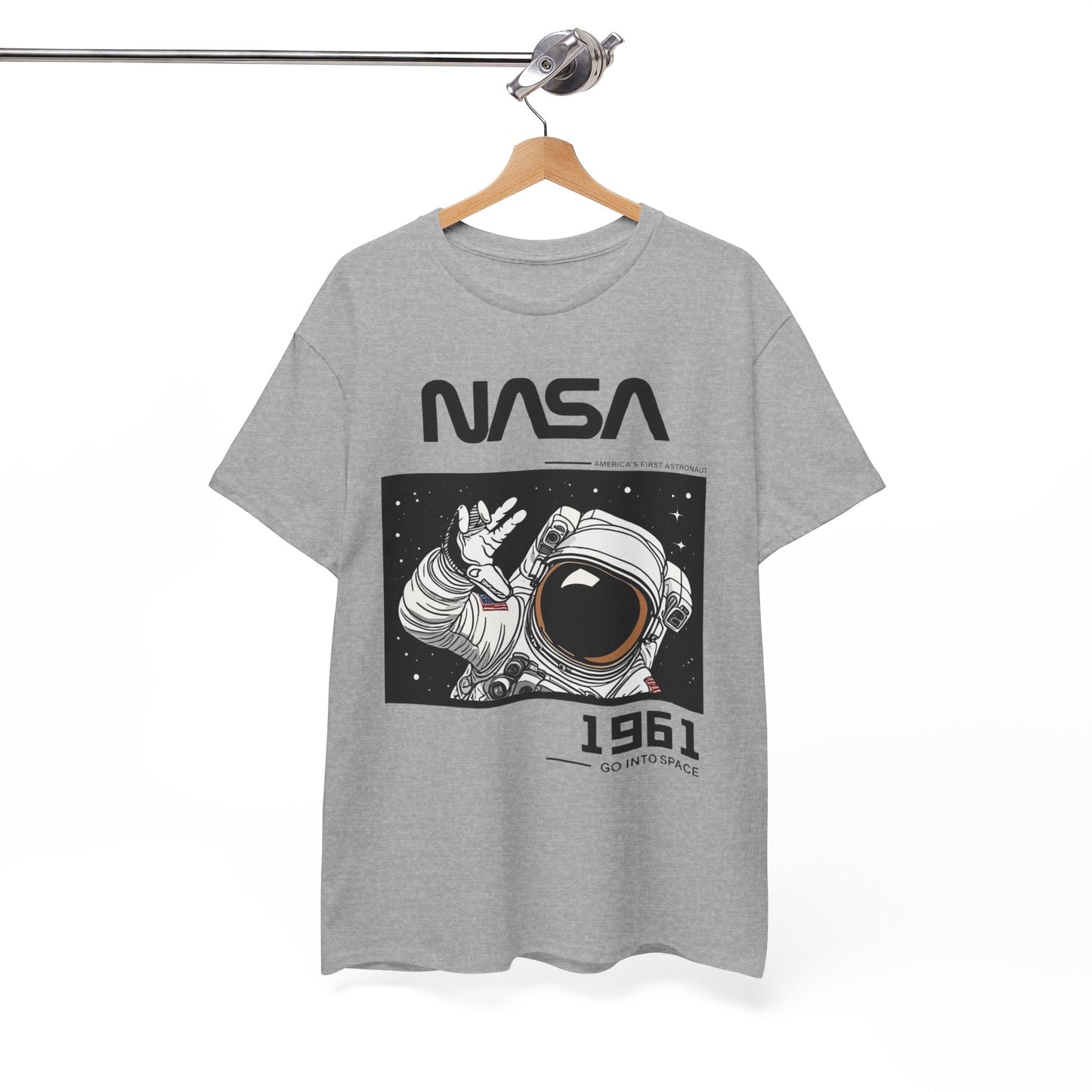 NASA-Themed T-Shirt | Astronaut Space Exploration Tee for Galaxy Lovers