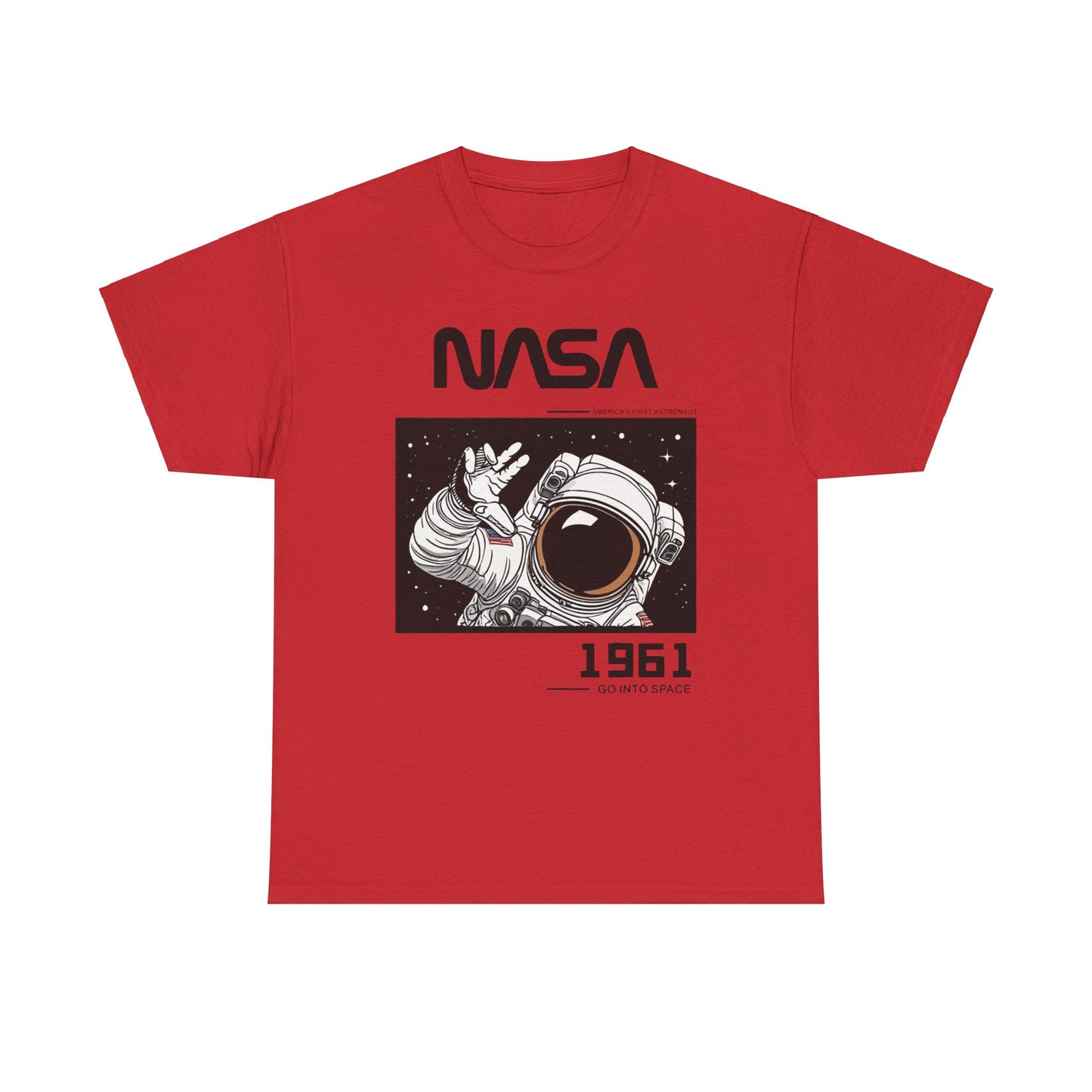 NASA-Themed T-Shirt | Astronaut Space Exploration Tee for Galaxy Lovers