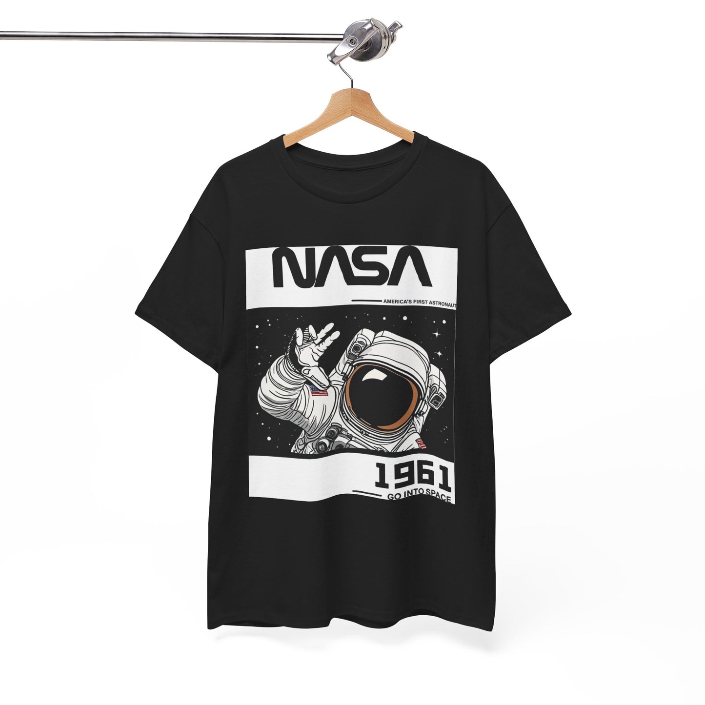 NASA-Themed T-Shirt | Astronaut Space Exploration Tee for Galaxy Lovers