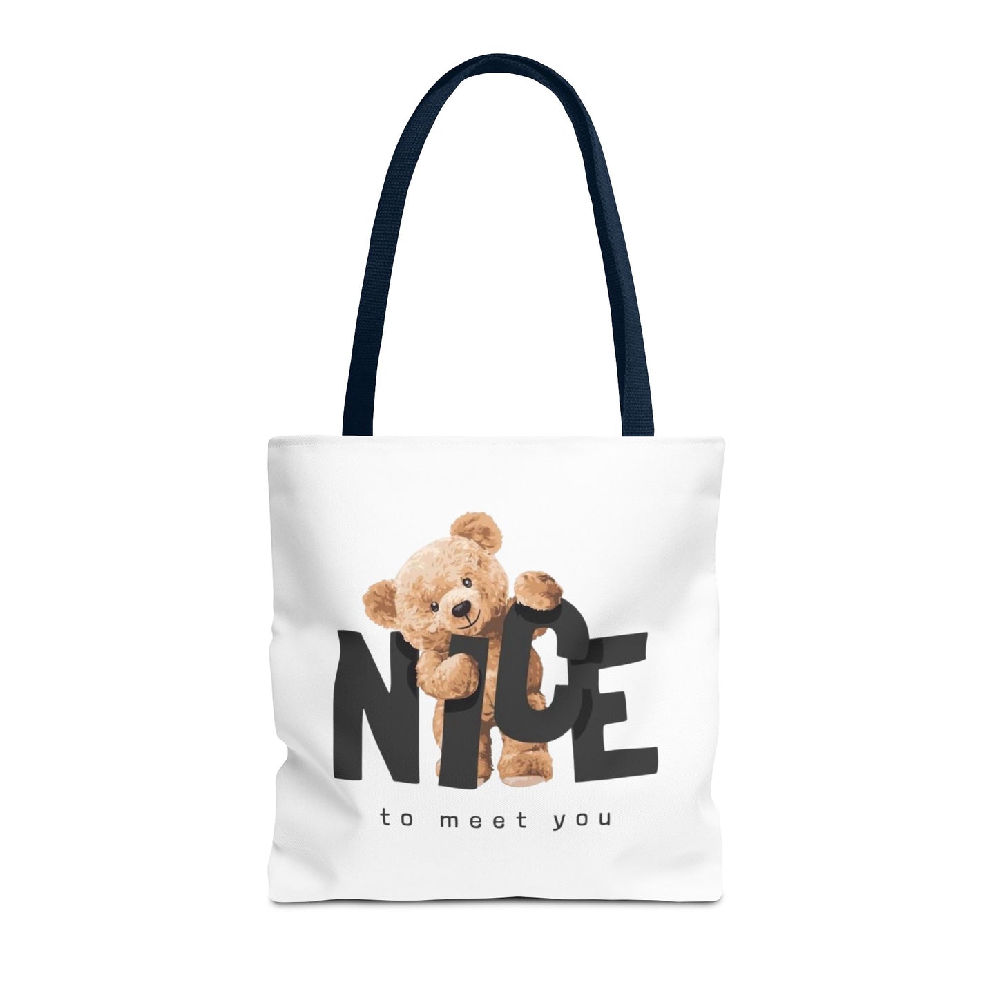 Teddy Bear Tote Bag - Cuddle Up Design