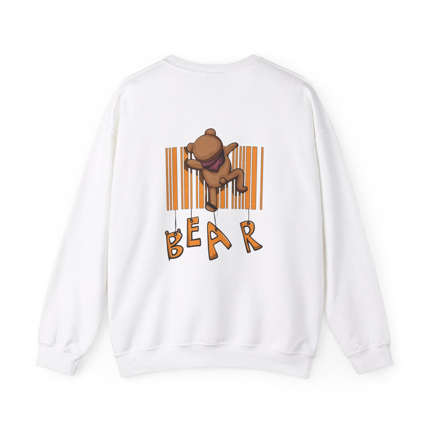 Cozy Teddy Bear Crewneck Sweatshirt - Cute & Comfy Pullover for Everyday Style