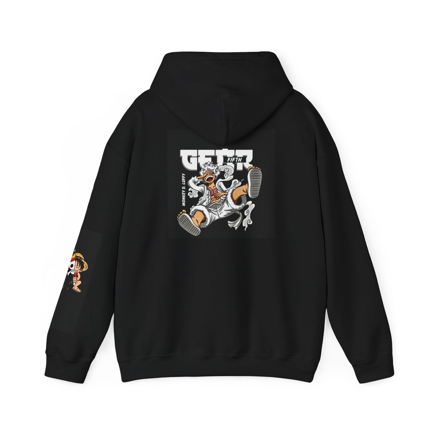 One Piece themed Cozy Hooded Sweatshirt with Kangaroo Pocket - Unisex