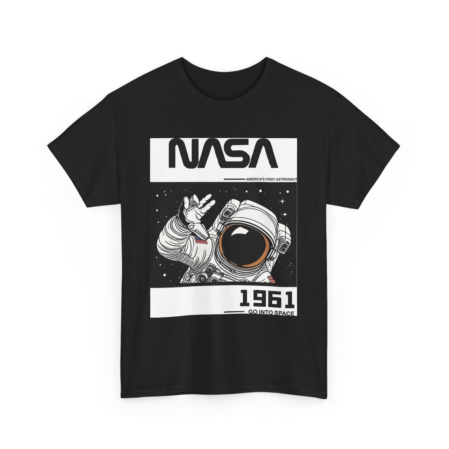 NASA-Themed T-Shirt | Astronaut Space Exploration Tee for Galaxy Lovers