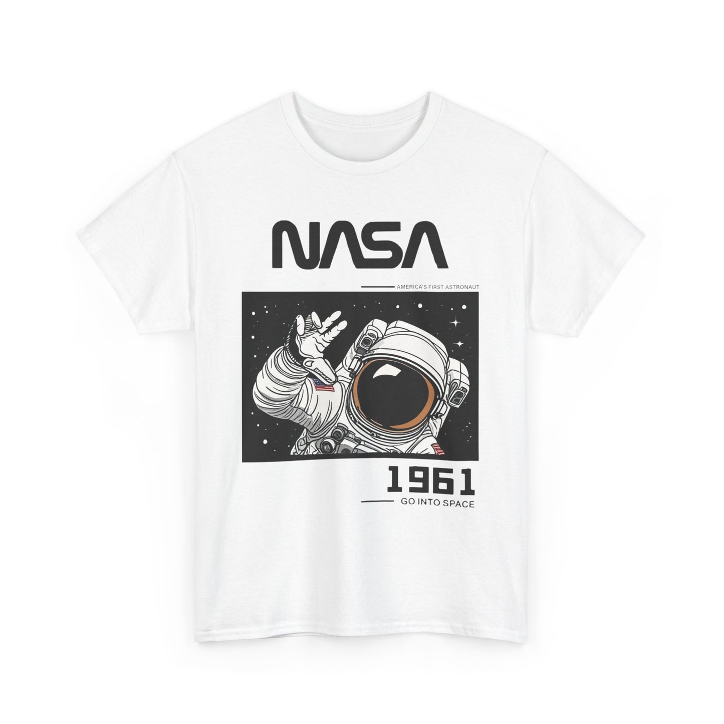 NASA-Themed T-Shirt | Astronaut Space Exploration Tee for Galaxy Lovers