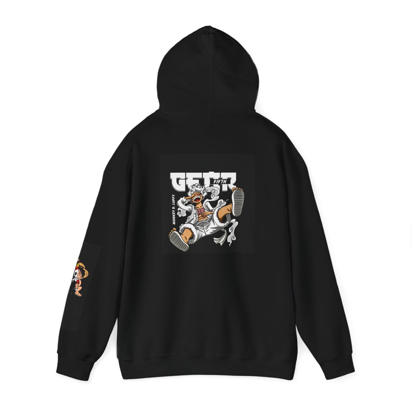 One Piece themed Cozy Hooded Sweatshirt with Kangaroo Pocket - Unisex