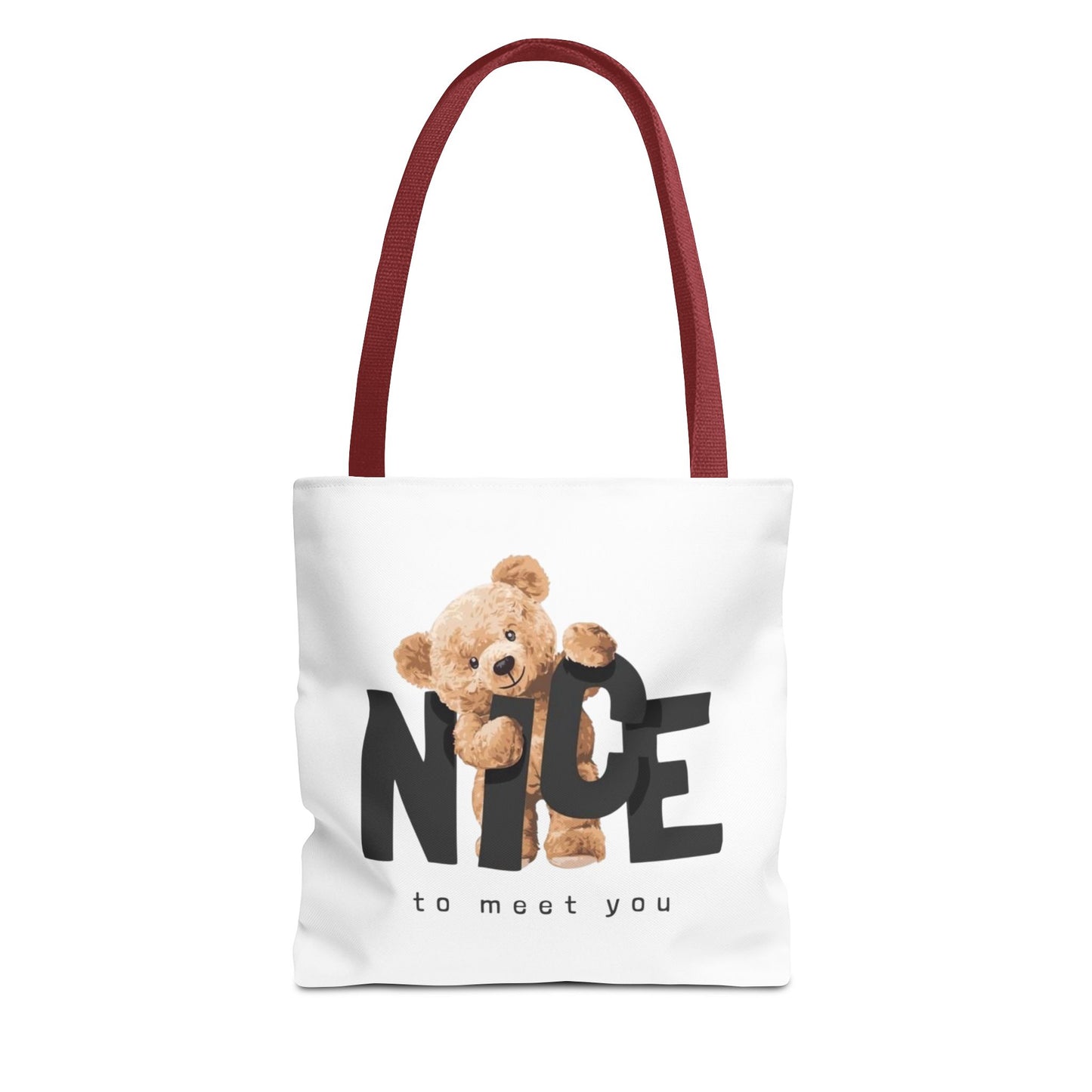 Teddy Bear Tote Bag - Cuddle Up Design