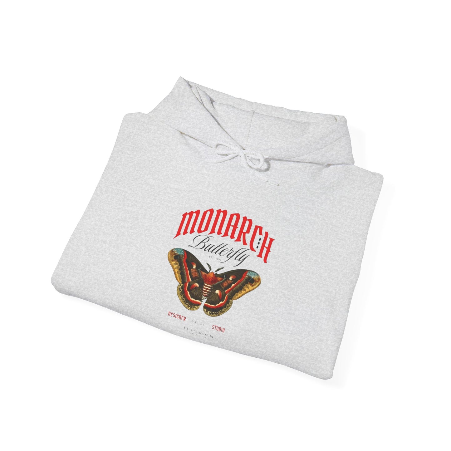 Butterfly Hoodie - Nature-Themed Unisex Sweatshirt