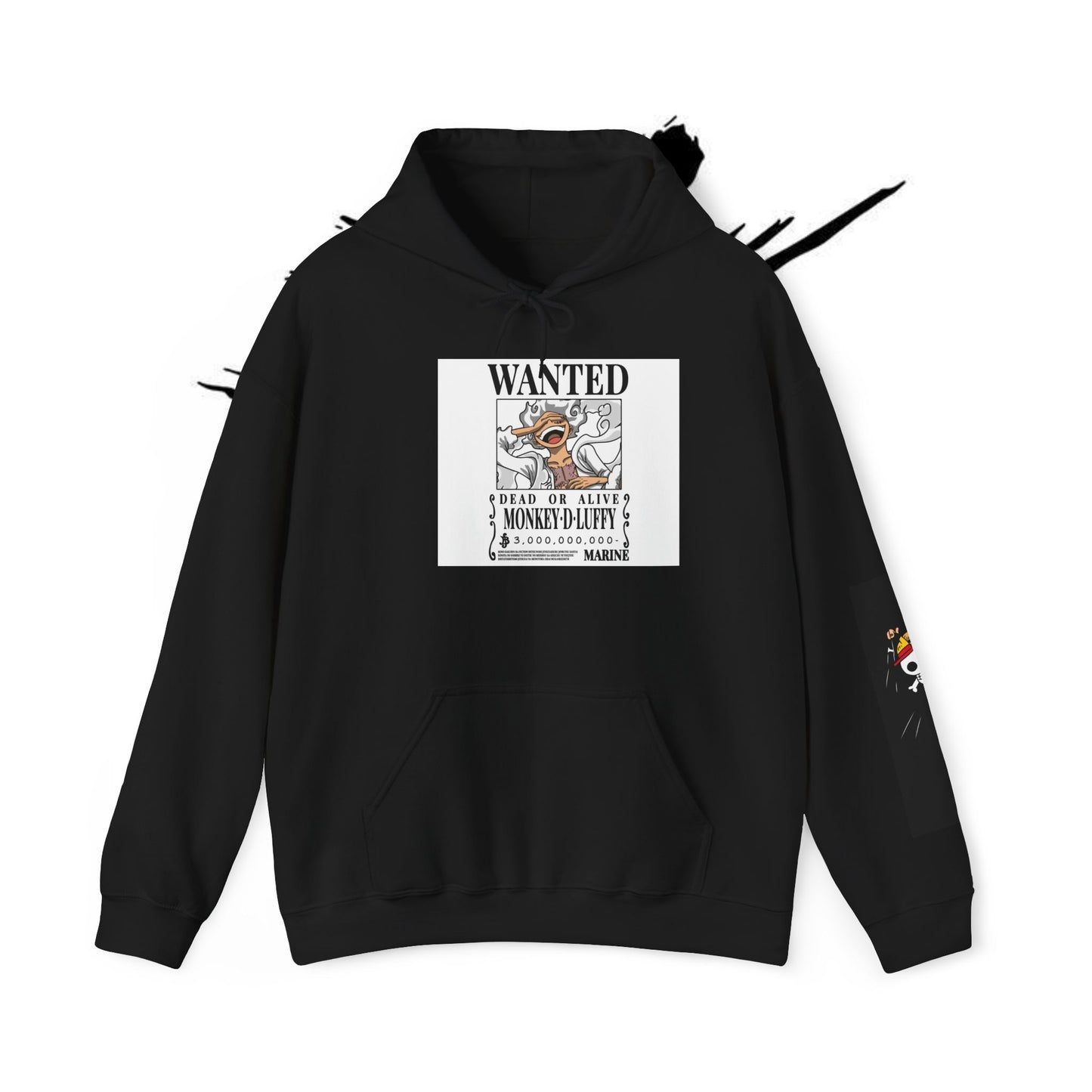 One Piece themed Cozy Hooded Sweatshirt with Kangaroo Pocket - Unisex