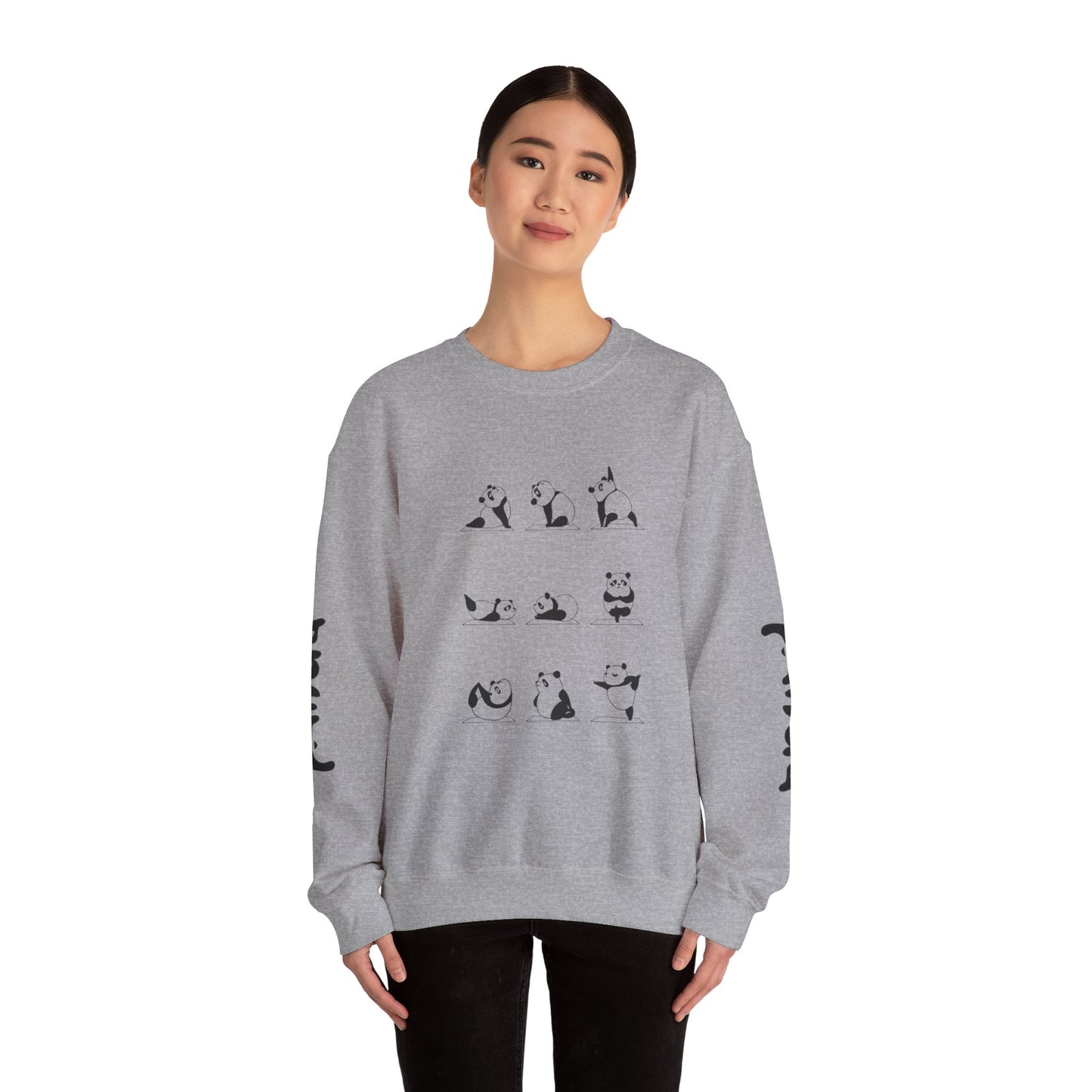 Cozy Panda-Themed Sweatshirt- Cute Stylish and Adorable