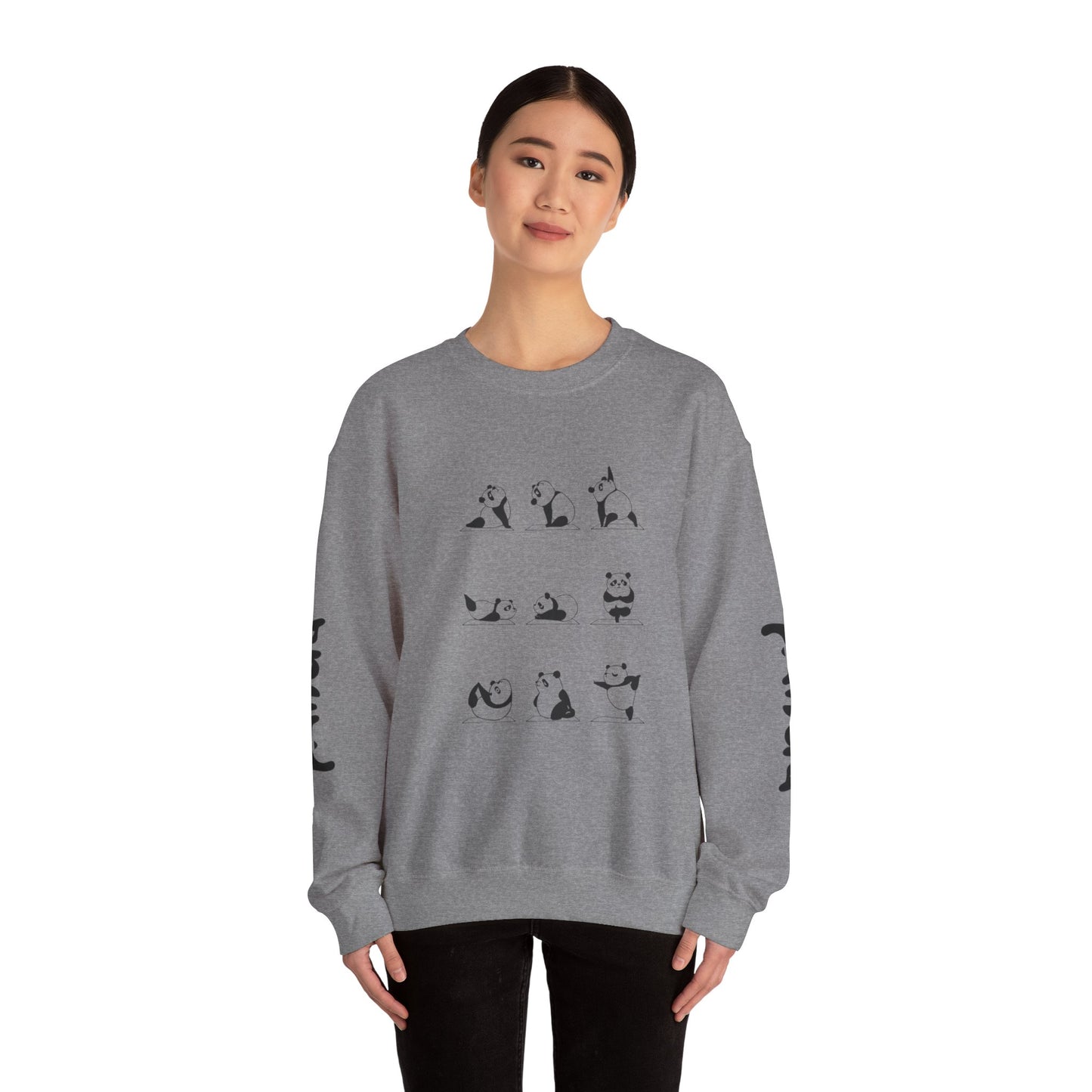 Cozy Panda-Themed Sweatshirt- Cute Stylish and Adorable