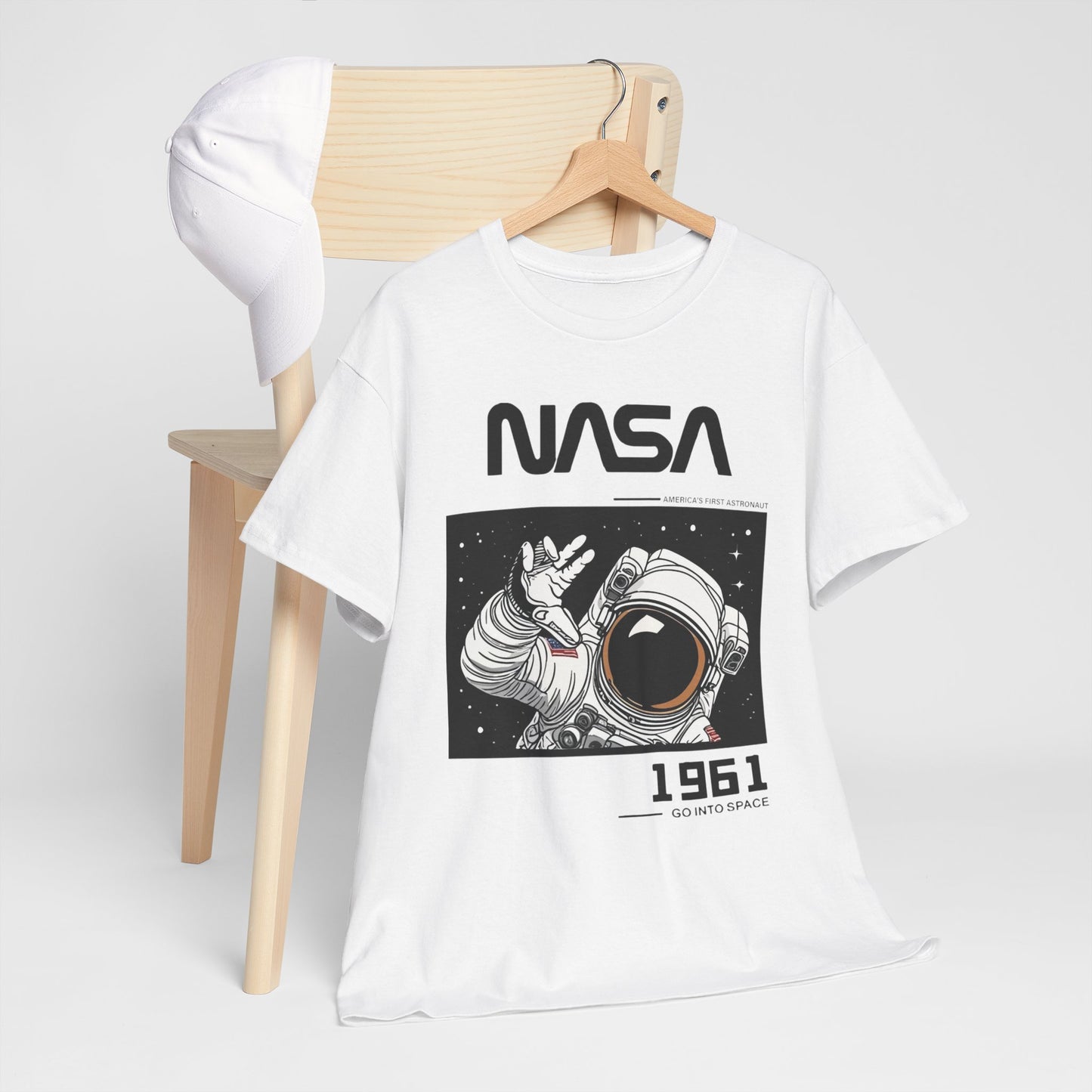 NASA-Themed T-Shirt | Astronaut Space Exploration Tee for Galaxy Lovers