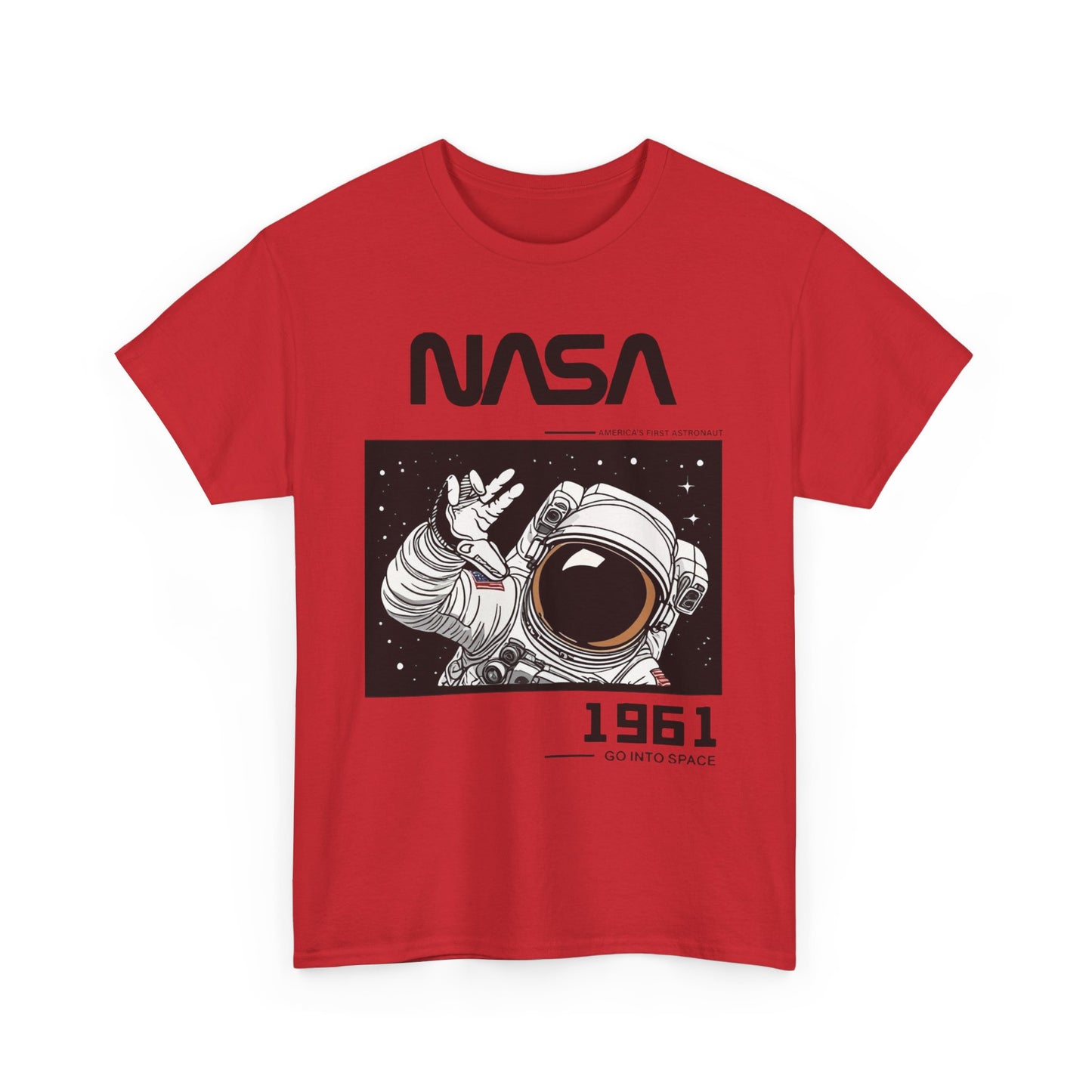 NASA-Themed T-Shirt | Astronaut Space Exploration Tee for Galaxy Lovers