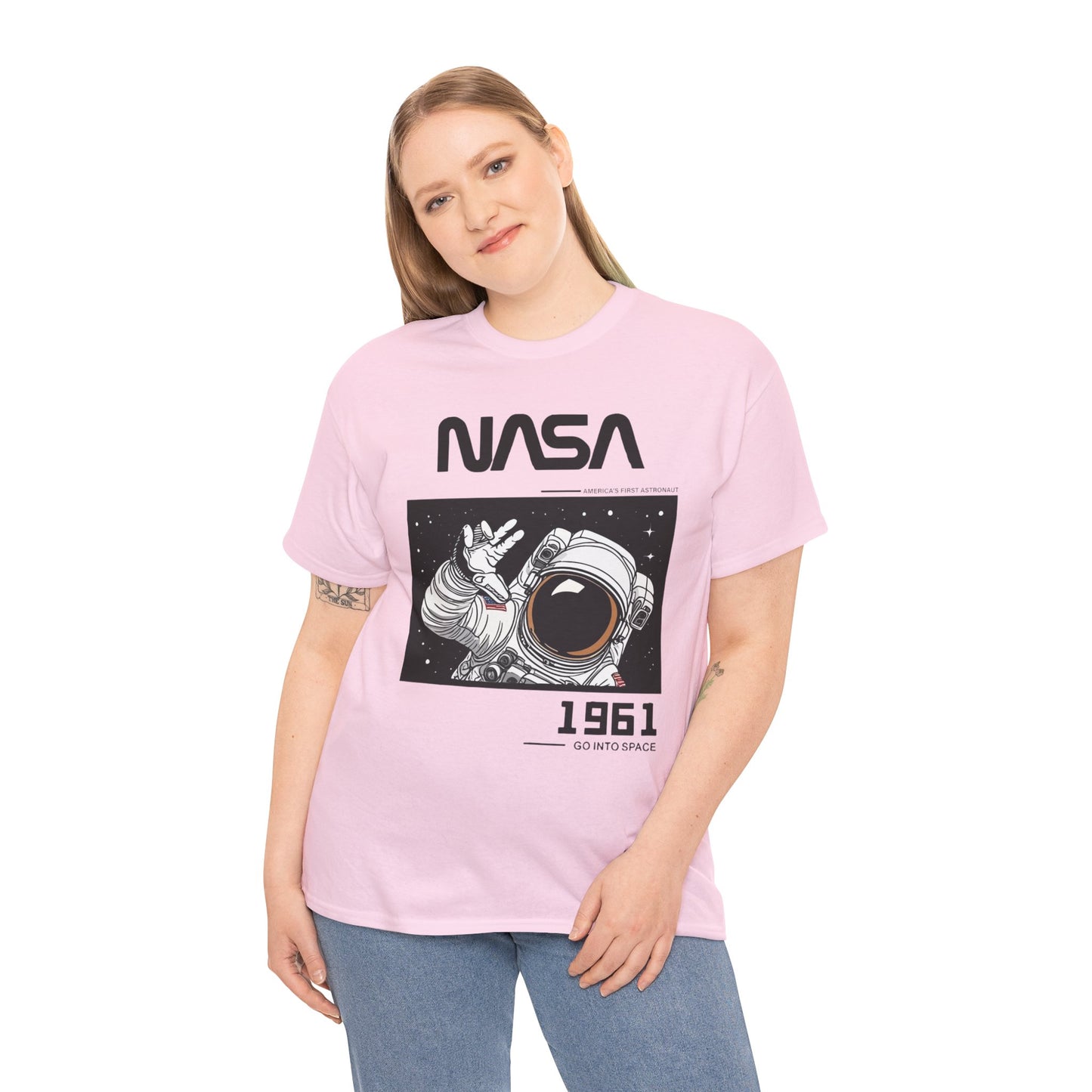 NASA-Themed T-Shirt | Astronaut Space Exploration Tee for Galaxy Lovers