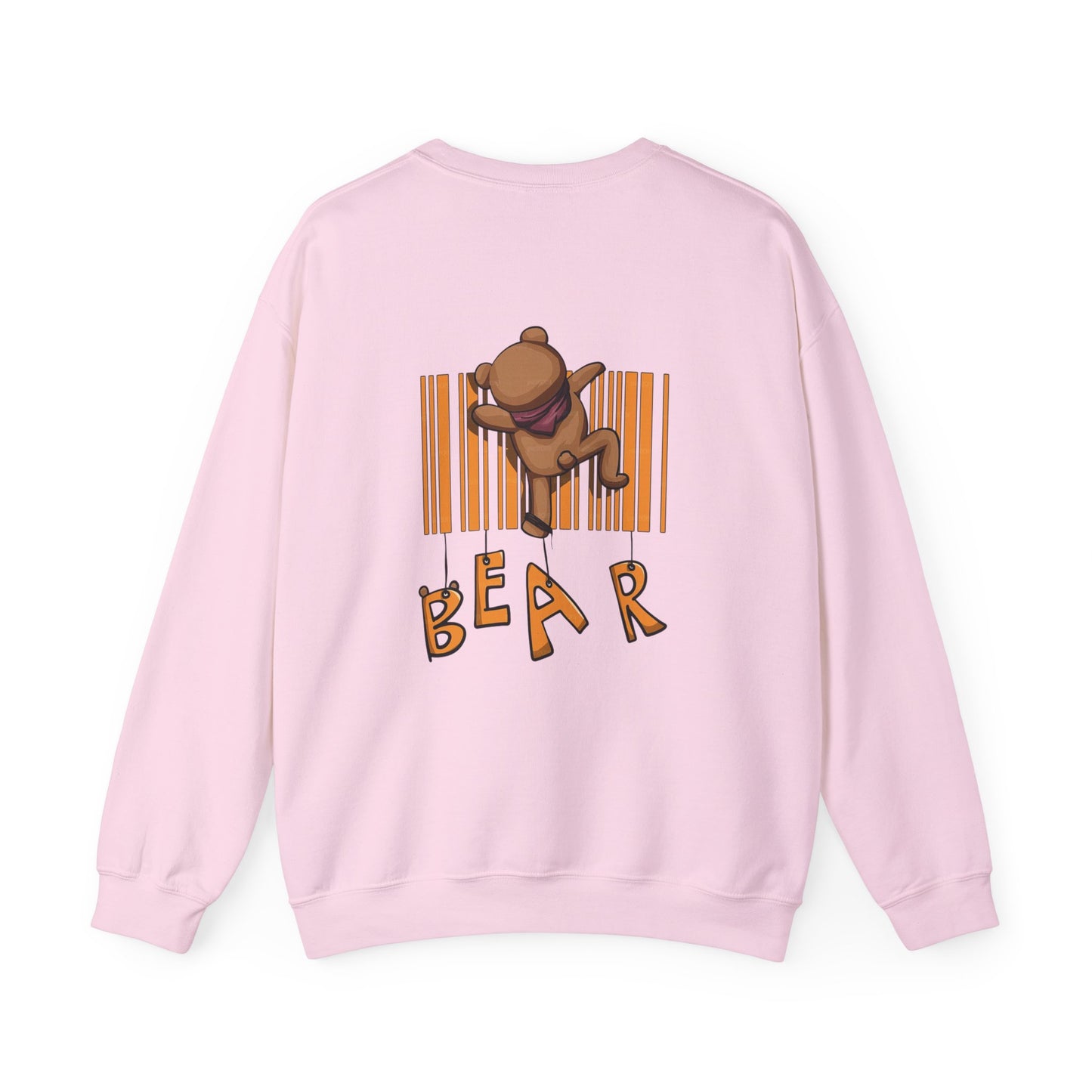 Cozy Teddy Bear Crewneck Sweatshirt - Cute & Comfy Pullover for Everyday Style