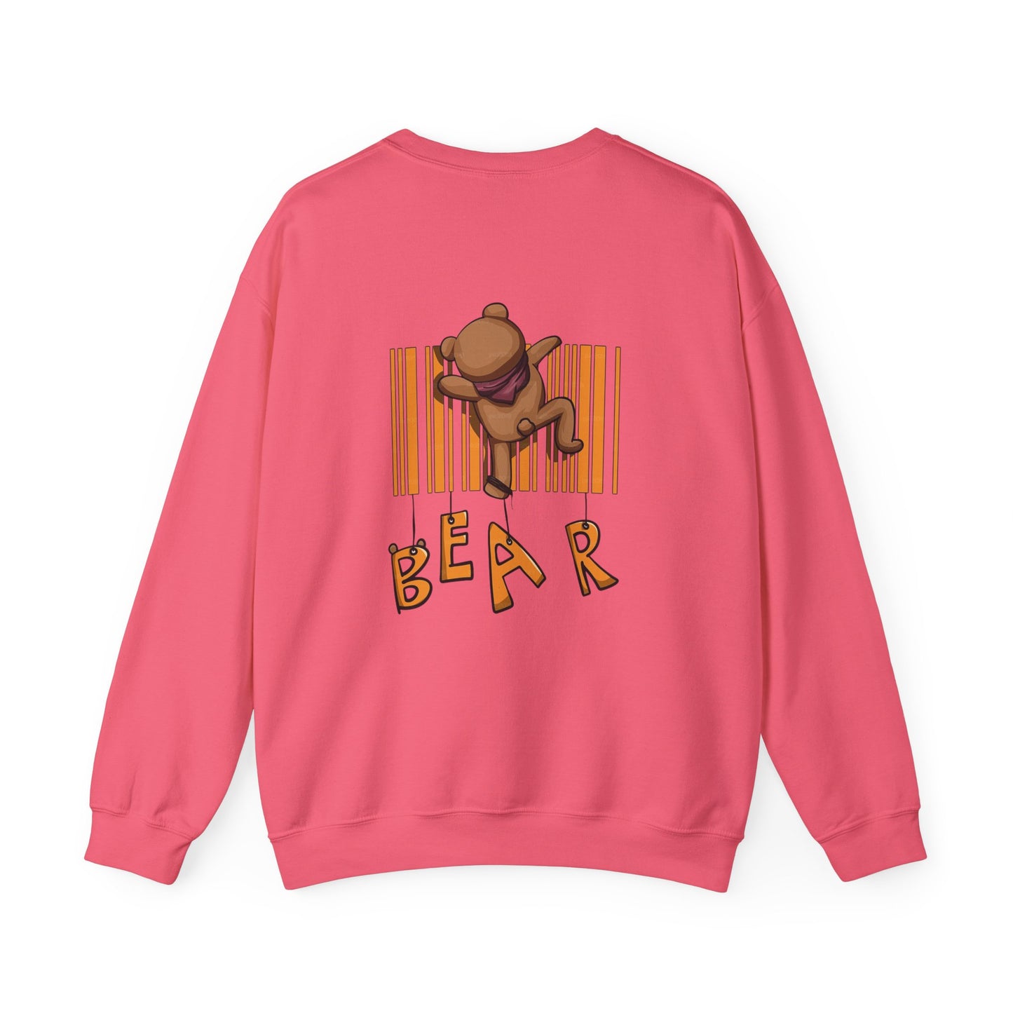 Cozy Teddy Bear Crewneck Sweatshirt - Cute & Comfy Pullover for Everyday Style