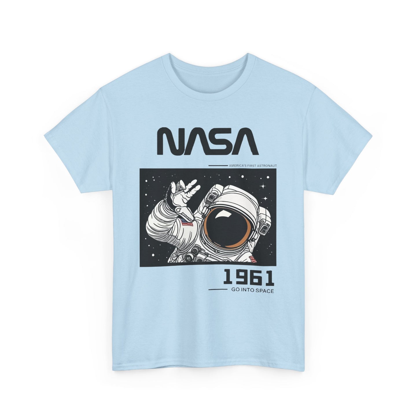 NASA-Themed T-Shirt | Astronaut Space Exploration Tee for Galaxy Lovers