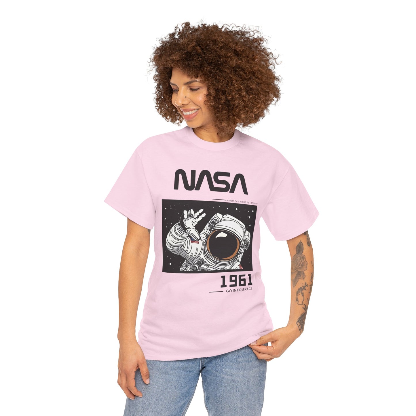 NASA-Themed T-Shirt | Astronaut Space Exploration Tee for Galaxy Lovers